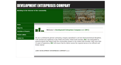 Desktop Screenshot of dec-uae.com